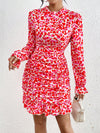 Heartfelt Style: Women's Full Heart Print Dress