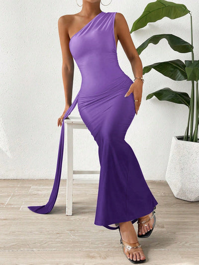 Introducing our Chic and Elegant Sleeveless <a href="https://canaryhouze.com/collections/women-dresses" target="_blank" rel="noopener">Dress</a>, featuring a unique Asymmetric Neckline that adds a touch of sophistication. This versatile dress is perfect for any occasion, making you stand out with its modern design. Made with high-quality materials for a comfortable and stylish fit. Upgrade your wardrobe with this must-have dress.