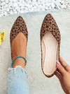 Stylish and Cozy: Small Flower Pointed Toe Flat Shoes for Women