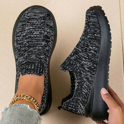 Women's Cozy Knitted Slip-On Shoes for Effortless Style and Comfort