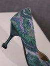 Chic Floral Design Women's Shoes: Perfect for Banquets, Social Events, and Dates