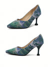 Chic Floral Design Women's Shoes: Perfect for Banquets, Social Events, and Dates