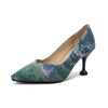 Chic Floral Design Women's Shoes: Perfect for Banquets, Social Events, and Dates