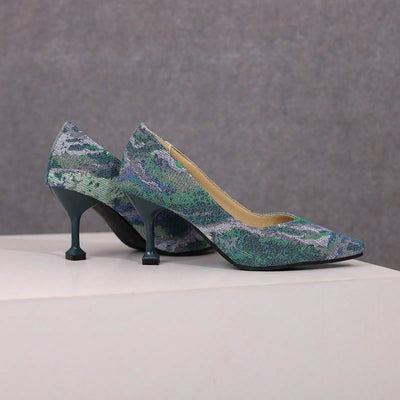 Chic Floral Design Women's Shoes: Perfect for Banquets, Social Events, and Dates