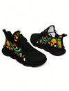 Mexican Flower Women's Sneakers: Stylish, Lightweight, and in Plus Size!