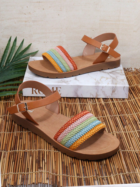 Chic Summer Steppers: Women's Fashionable Flat Sandals