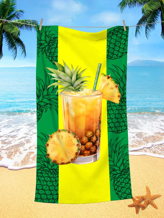 Ideal for all your water adventures, the Pineapple Paradise Microfiber <a href="https://canaryhouze.com/collections/towels" target="_blank" rel="noopener">Towel</a> offers quick and efficient absorption. Made with high-quality microfiber, this towel is perfect for swimming, vacation, bath, and outdoor travel. Its compact design allows for easy packing, making it a must-have for any trip.