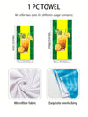 Pineapple Paradise: Microfiber Absorbent Towel for Swimming, Vacation, Bath, Outdoor Travel