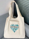 Chic and Smiley Canvas Tote Bag: The Perfect Shopping Companion for Women”