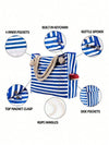 Essential Woven Straw Beach Bag: Perfect for Travel, Family Outings, and More!