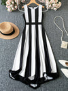 The Women's Striped Color-Blocking <a href="Women's%20Striped Color-Blocking Dress: Get Noticed in Style" target="_blank" rel="noopener">Dress</a> is a stylish statement piece that will get you noticed. Made with a striking color-blocking design, this dress is perfect for making a bold impression. Crafted with high-quality materials, it offers both style and comfort. Perfect for any occasion, this dress is a must-have for any fashion-forward woman.