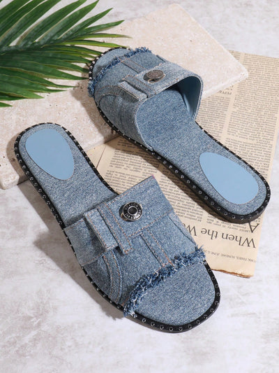 Elevate your casual look with these chic solid color flat <a href="https://canaryhouze.com/collections/women-canvas-shoes" target="_blank" rel="noopener">sandals</a>. Designed to add style to any outfit, these sandals are the perfect choice for any occasion. With their sleek design and comfortable fit, these sandals will elevate your wardrobe to the next level.