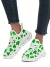 Mexican Flower Women's Sneakers: Stylish, Lightweight, and in Plus Size!