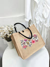 Chic and Stylish: Women's Fashionable Tote Bag with Letter Print