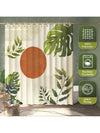 Boho Sun Plant Shower Curtain Set: A Chic Addition to Your Home Decor