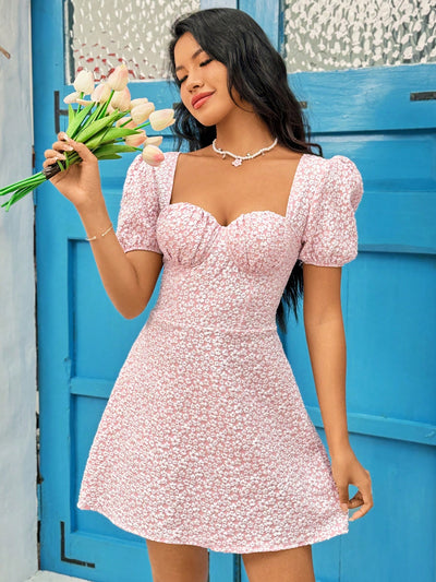 Elevate your style with Floral Elegance, a chic and feminine off-shoulder <a href="https://canaryhouze.com/collections/women-dresses" target="_blank" rel="noopener">dress</a>. The 3D flower decorated waist adds a touch of elegance and dimension, while the hollow out design adds a hint of allure. Perfect for any occasion, this dress will make you stand out with its unique and delicate floral details.