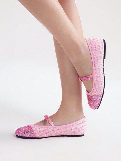 Stylish Patchwork Mary Jane Shoes for Women