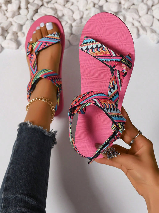 Elevate your summer wardrobe with these Euro-American style platform sport <a href="https://canaryhouze.com/collections/women-canvas-shoes" target="_blank" rel="noopener">sandals</a>. Featuring a unique design and elevated platform, these sandals will add a touch of fashion and comfort to your summer look. Say goodbye to boring sandals and step up your summer style with these must-have sandals.