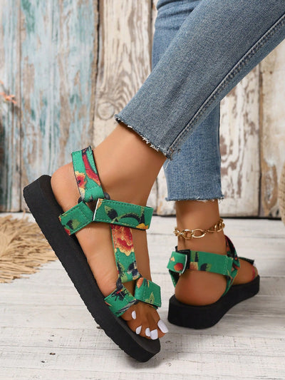 Euro-American Style Platform Sport Sandals: Elevate Your Summer Wardrobe