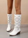 White Knight: Over-the-Knee Cutout Boots for Women