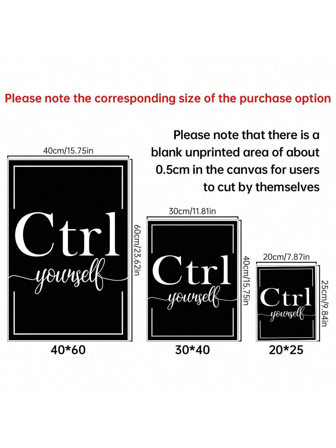 "Add inspiration to your home decor with our Positive Thinking Canvas Poster Set. Featuring a collection of inspiring quotes, this wall art encourages a positive mindset and promotes a happier, more fulfilling life. Made with high-quality canvas material, this set is a must-have for any home."