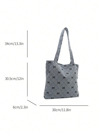 Fluttering Fashion: Large Capacity Butterfly Design Handbag for Women