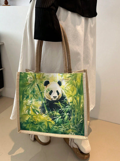 Chic and Stylish: New Arrival Printed Single Shoulder Tote Bag for Women
