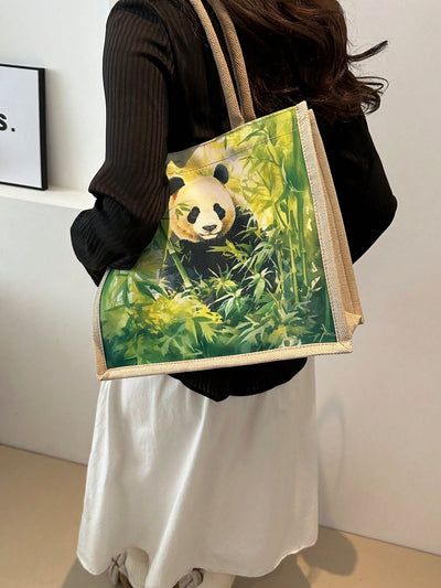 Chic and Stylish: New Arrival Printed Single Shoulder Tote Bag for Women