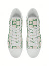 Lucky Clover High Top Sports Shoes for St. Patrick's Day