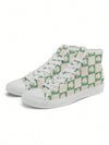 Lucky Clover High Top Sports Shoes for St. Patrick's Day