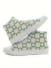 Lucky Clover High Top Sports Shoes for St. Patrick's Day