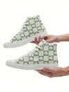 Lucky Clover High Top Sports Shoes for St. Patrick's Day