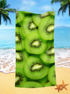 Ultra Fine Fiber Watermelon Beach Towel: Stay Dry and Stylish on Your Summer Adventures