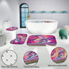 Colorful Fish Scale Tail Bathroom Accessory Set: Shower Curtain, Rugs, and More!