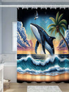 Underwater Beauty Shower Curtain: Get Hooked on Oceanic Creatures