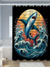 Underwater Beauty Shower Curtain: Get Hooked on Oceanic Creatures