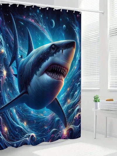 Underwater Beauty Shower Curtain: Get Hooked on Oceanic Creatures