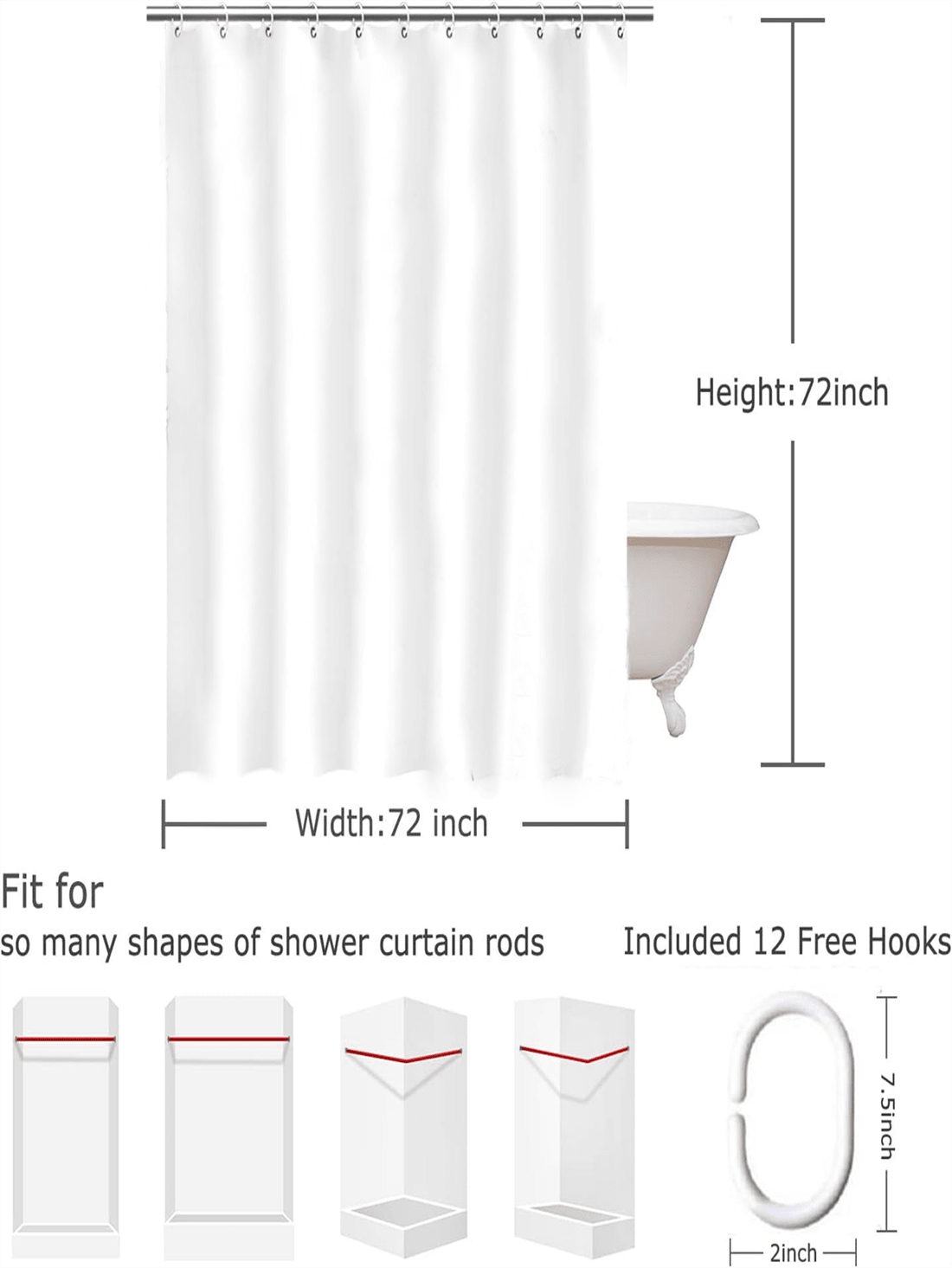 Enhance the beauty of your bathroom with the Fluttering Beauty <a href="https://canaryhouze.com/collections/shower-curtain" target="_blank" rel="noopener">shower curtain</a>. Featuring a creative butterfly pattern, this decorative piece comes with hooks for easy installation. Transform your space into a tranquil oasis and elevate your daily routine with this elegant and functional addition.