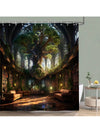 Introducing the Enchanted Library <a href="https://canaryhouze.com/collections/shower-curtain" target="_blank" rel="noopener">Shower Curtain</a> - the perfect addition to your bathroom! Transform your daily routine into a magical experience with this unique and stylish curtain. Made with high-quality material, it will add a touch of elegance and enchantment to your home. Experience the magic for yourself!