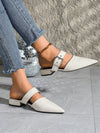 Sleek and Stylish: Women's Pointed Toe Flat Shoes with Slimming Effect