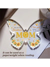 Exquisite Butterfly Acrylic Plaque: A Thoughtful Gift for Mom