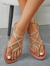 Chic and Comfortable Summer Flat Sandals with Ankle Strap in Various Colors