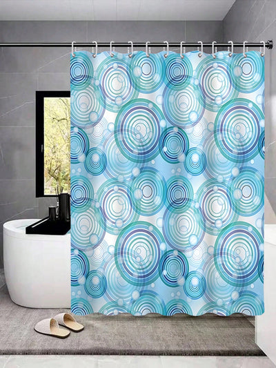 Complete Bathroom Makeover Set: Waterproof Shower Curtain, Toilet Covers, Bath Mats & More!