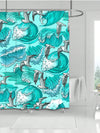 Oceanic Dreams Shower Curtain: Underwater World Series Design