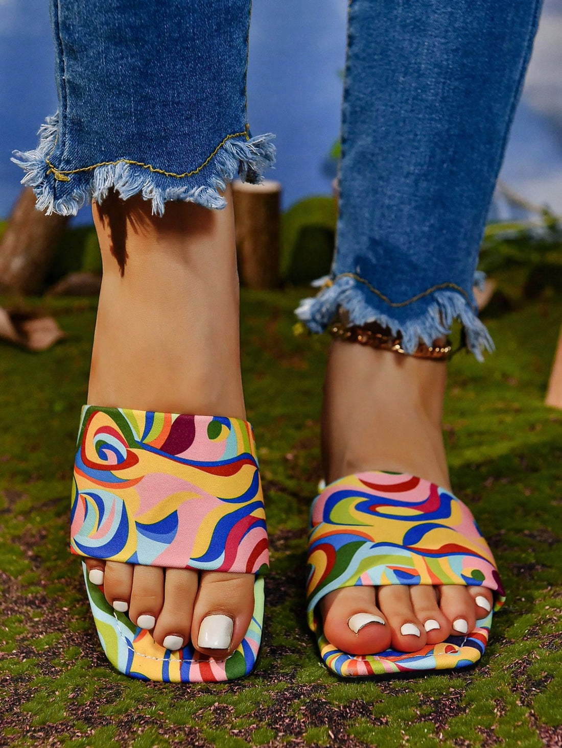 Introducing the 2024 New Fashionable Women's Outdoor Cool Drag Colorful Beach Flip-Flops. Designed with style and comfort in mind, these <a href="https://canaryhouze.com/collections/women-canvas-shoes" target="_blank" rel="noopener">flip-flops</a> are perfect for the beach or any outdoor adventure. Available in a variety of vibrant colors, these flip-flops are sure to make a statement and keep your feet feeling cool and comfortable. Elevate your summer wardrobe with these must-have flip-flops.