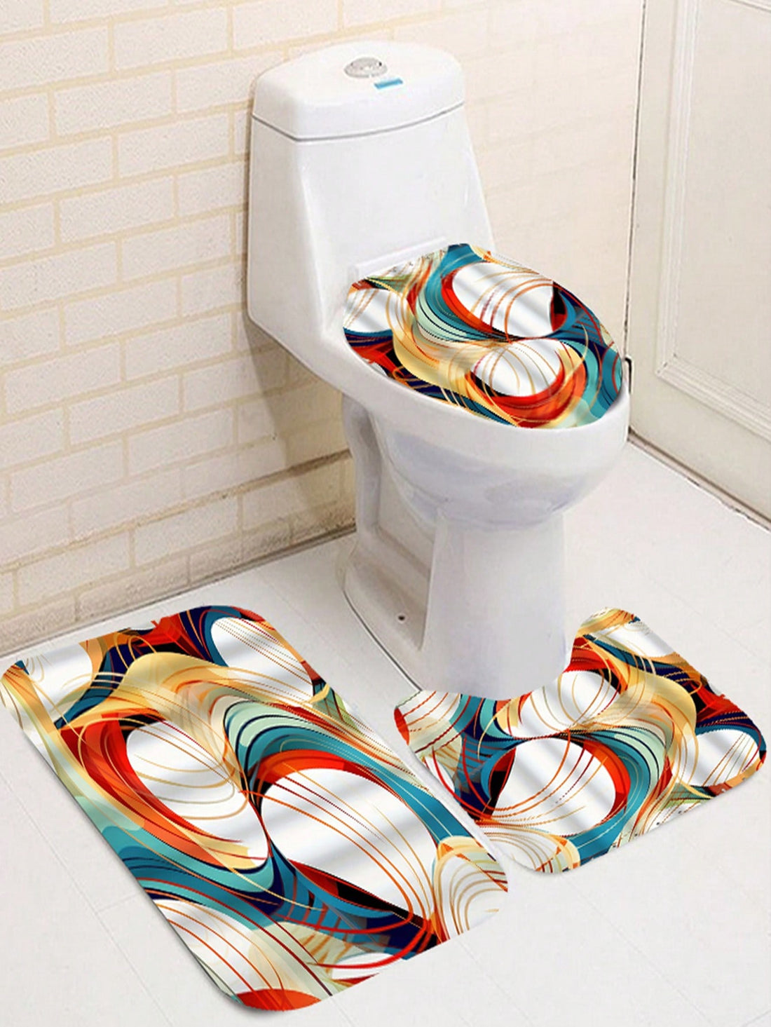 Create the perfect oasis in your bathroom with our Complete Bathroom Decor Set! This set includes a waterproof <a href="https://canaryhouze.com/collections/shower-curtain" target="_blank" rel="noopener">shower curtain,</a> toilet covers, bath mats, and more for a cohesive look and functionality. Keep your bathroom clean and stylish with this all-in-one set.