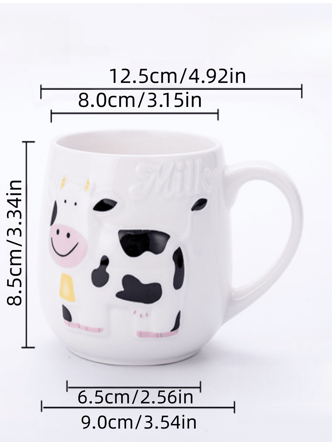 Elevate your morning coffee experience with our Creative Relief Ceramic Cow Milk Coffee <a href="https://canaryhouze.com/collections/mug" target="_blank" rel="noopener">Mug</a>. Made from high-quality ceramic, this mug adds a touch of whimsy to your routine. The unique cow milk design not only looks adorable but also holds your favorite beverage. Savor the moment with this fun and functional mug.