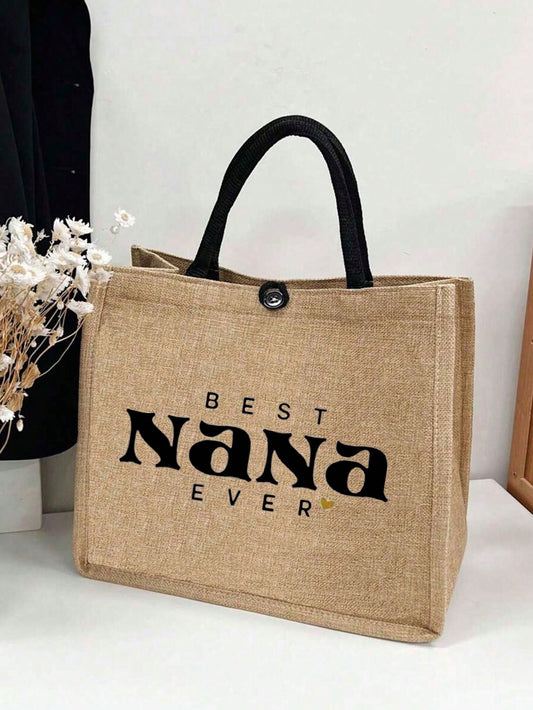 Introducing the Best NANA Ever <a href="https://canaryhouze.com/collections/canvas-tote-bags" target="_blank" rel="noopener">Tote Bag</a>, the perfect gift for the special auntie, sister, or bestie in your life. Show your love and appreciation with this high-quality tote bag, featuring the stylish "Best NANA Ever" design. Made with durable materials, it's the perfect combination of functionality and sentimentality.
