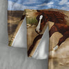 Gallop Into Cozy Comfort: Horse Pattern Flannel Blanket for All Seasons