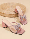 Enhance your style with Sparkling Butterfly Slip-On <a href="https://canaryhouze.com/collections/women-canvas-shoes" target="_blank" rel="noopener">Sandals</a>. Featuring rhinestones and mesh details, these sandals add a touch of glamour to any outfit. Made with quality materials, these slip-ons provide both comfort and style, making them the perfect addition to your wardrobe. Elevate your fashion game with these elegant sandals.